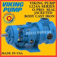 VIKING PUMP 1224A SERIES CAST IRON  OPRO SEAL Jacketed 0 400 GPM PORTING Right Angle 90 Rotatable CasingHQ Opposite 180 QS NPT  BSP Flanged ASME  ANSI