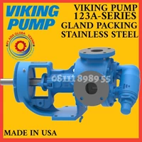 VIKING PUMP 123A SERIES STEEL GLAND PACKING 0 500 GPM Right Angle 90 Rotatable Casing HQ Opposite 180 QS Flanged ASME ANSI