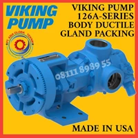 VIKING PUMP 126A SERIES DUCTILE IRON GLAND PACKING 0 500 GPM PORTING Right Angle 90 Opposite 180 NPT Flanged