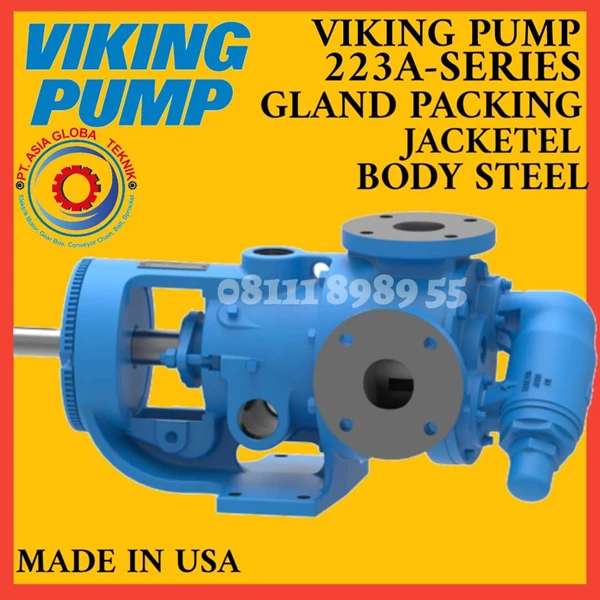 VIKING PUMP 223A SERIES STEEL GLAND PACKING Jacketed 0 500 GPM