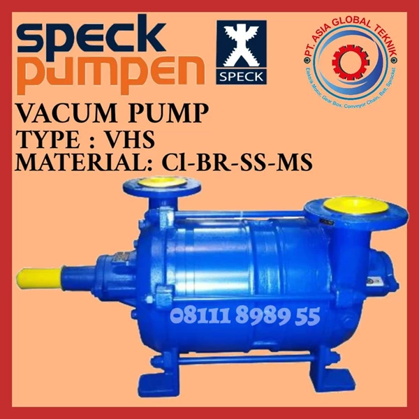 SPECK PUMPEN VHC 350-41-15 55316 LIQUID RING VACUM PUMP ONLY-GERMANY