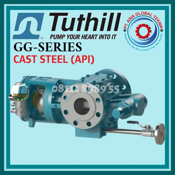  TUTHILL PUMP GG250 MAX RPM640 CAST STEEL ( API ) PUMP ONLY