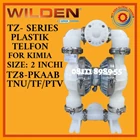 WILDEN PUMP TEFLON TZ8/PKAAB/TNU/TF/PTV SIZE 2 INCHI MATERIAL PLASTIK 1