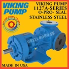 VIKING PUMP 1227A SERIES STAINLESS STEEL OPRO SEAL Jacketed 15 335 GPM6 GPM 1 4 to 73 m3h 1