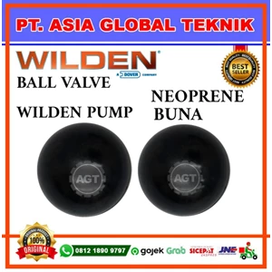 P/N 08-1080-51 NEOPRENE BALL VALVE WILDEN PUMP