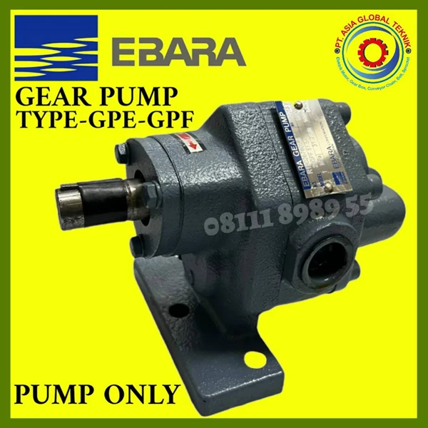 EBARA 12-GPF 0.2KW GEAR PUMP GEARPUMP TYPE GPF